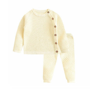 Infant Fashion Sweater Set Baby & Toddler The Trending Baby Yellow 3-6M 66 